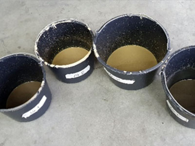 Wastes from freshwater wells <br> (AVV 130502):: more information… Bandfilter